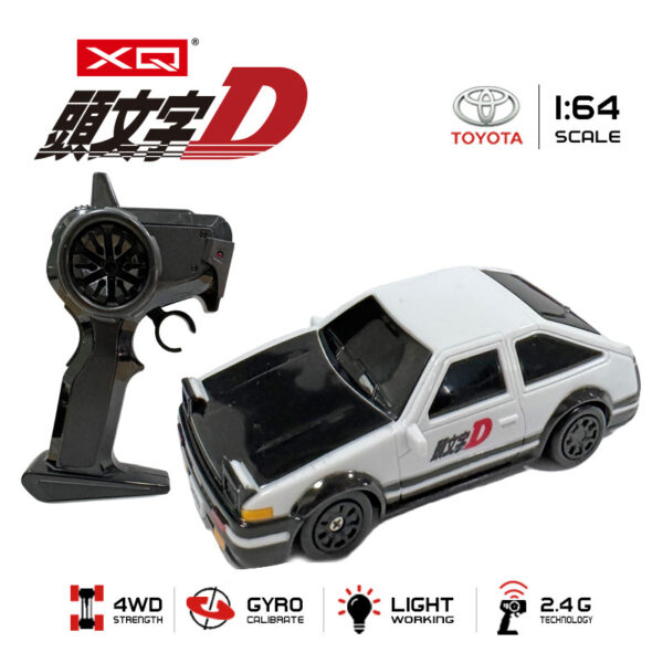 2.4G 1:64 Toyota AE86 Remote Control Racing RC Car Mini RC Car Toy for Kids