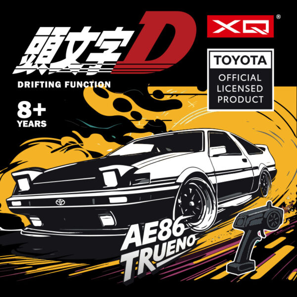2.4G 1:64 Toyota AE86 Remote Control Racing RC Car Mini RC Car Toy for Kids - Изображение 6
