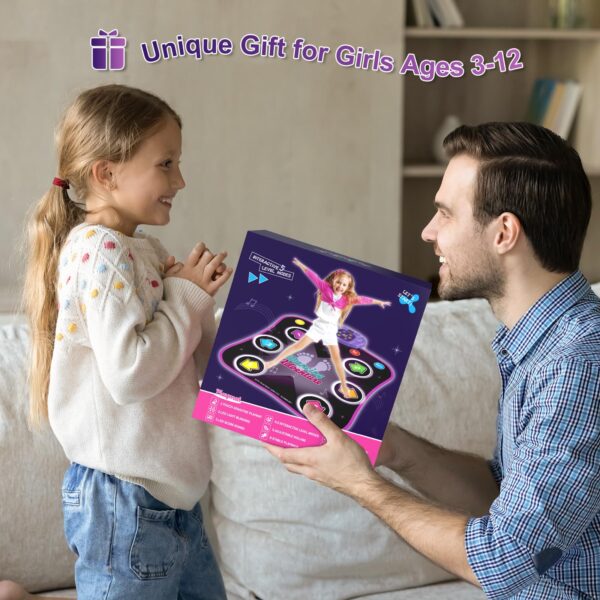 Button Wireless Bluetooth Musical Play Mats Dancing Challenge Play Mat Electronic Blanket Touch Dance Mat Toys - 图片 8