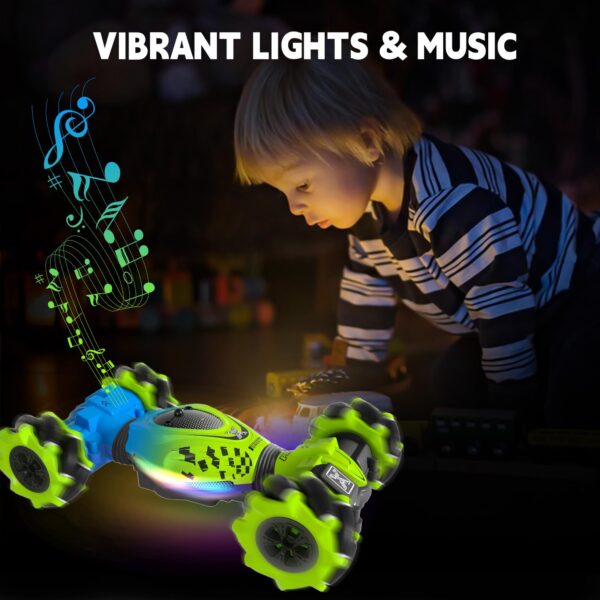 4wd Remote Control Car Toys Sensor Vehicle Stunt Crawler Drift Remote Watch Control Rc Car for Adults with High Speed - 图片 2