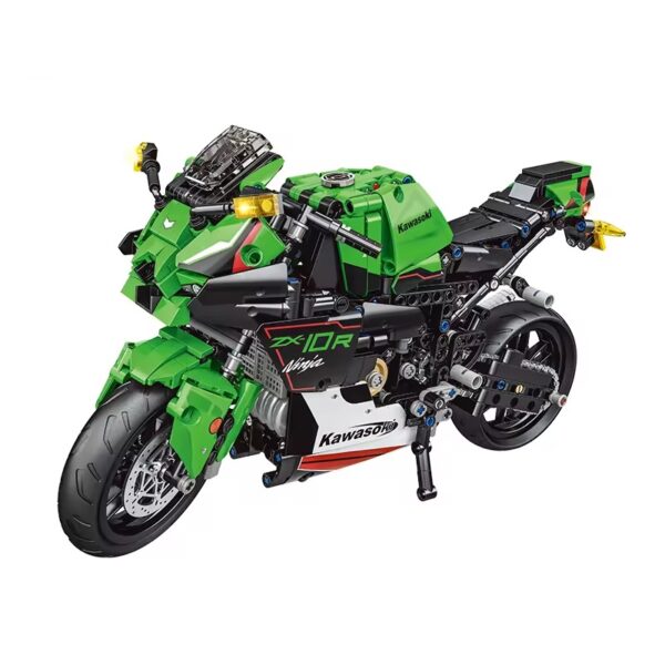 1/6 Scale Assemble Block Bloc Construction Echnic Motorcycle Toy Moto Kit Motorcycle Building Block