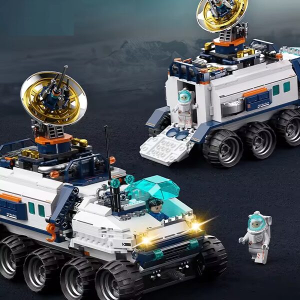 Break Down Series DIY Educational ABS Toy Set Creative Kids Light Mars Rover Building Block - Image 5