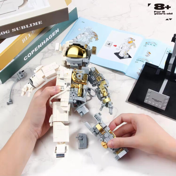 DIY Creative Educational Space Spaceman Astronaut Building Blocks Model Construction Toys - Bild 2