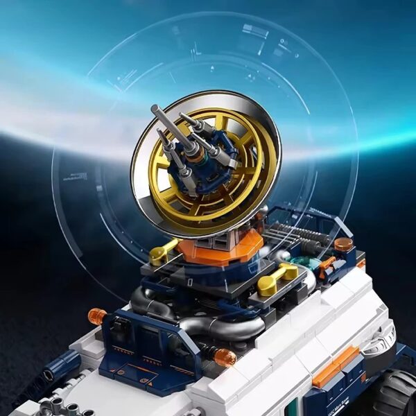 Break Down Series DIY Educational ABS Toy Set Creative Kids Light Mars Rover Building Block - Image 3