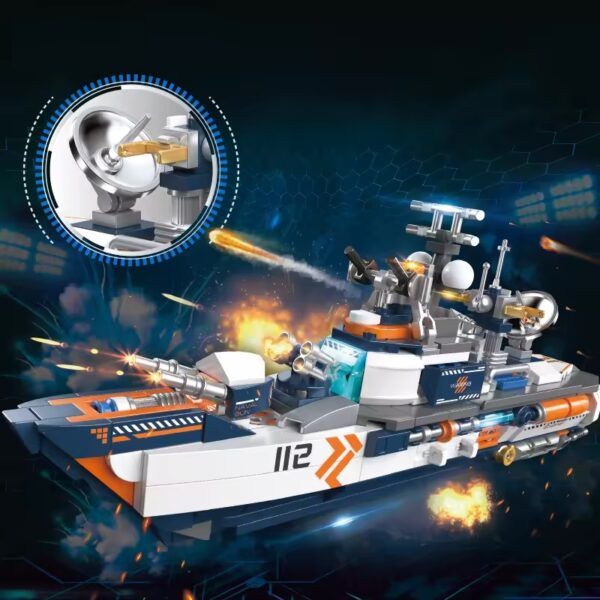 Battle Field Building Block Set 6 Style Cyber War Machine Building Block Set Educational for Kids - 画像 5
