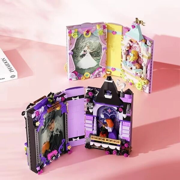 Fashion Series Plastic Construction Toy Educational Picture Frame Building Blocks - Bild 3