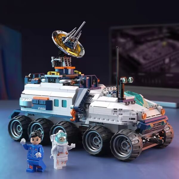 Break Down Series DIY Educational ABS Toy Set Creative Kids Light Mars Rover Building Block - Image 6