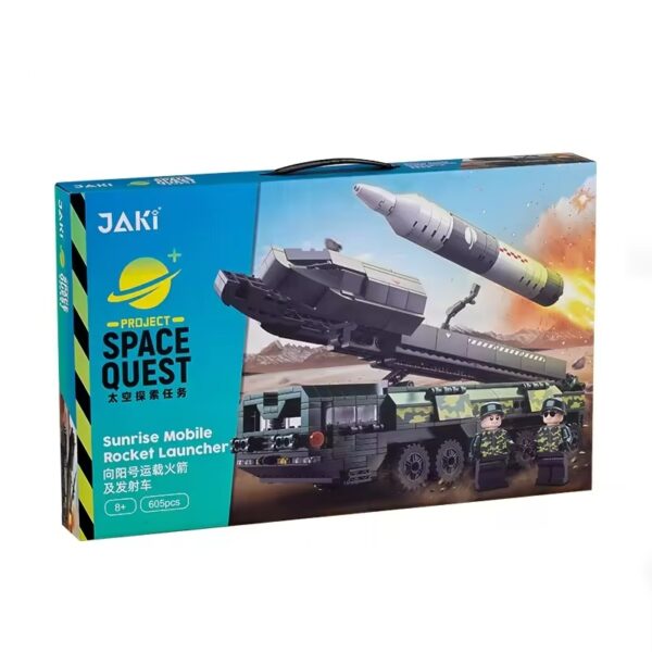 Army Carrier Rocket Building Block Vehicle Missile Launch Truck Block Kits Construction Toy for Boys - Изображение 2