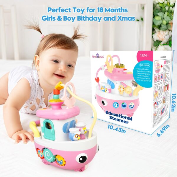 Rainbow Building Blocks Music Pattern Learning Electric Toys Educational Baby Toy - Image 2