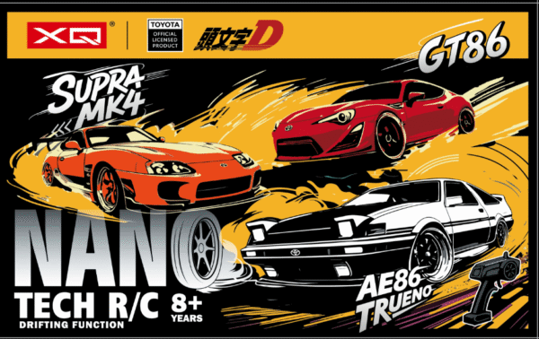 4WD 2.4G 1:64 Toyota GT86 Mini RC Drift Racing Car with Lights - Image 7