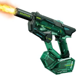 Kids Summer Wholesale Shooting Toy Outdoor Games Water Guns Toy Rechargeable Automatic Electric Squirt Gun with Lights