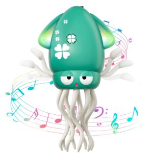 New Products Electric Induction Obstacle Avoidance Crawling Interactive Squid Game Dancing Octopus Toy With Light