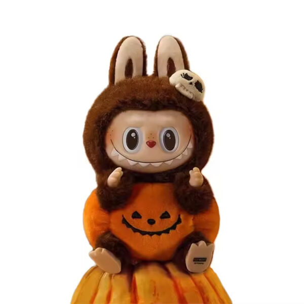 100% Original Pop Mart Halloween Christmas Toy Doll Cute Anime Monster Pumpkin Kawaii Blind Box Labubu