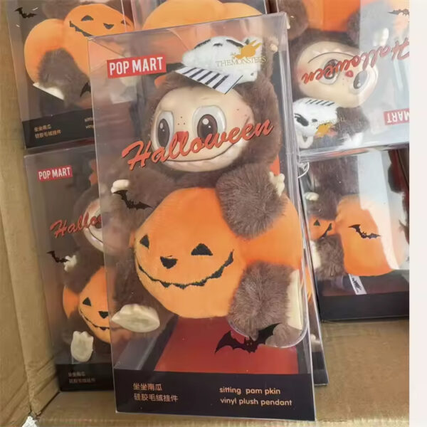 100% Original Pop Mart Halloween Christmas Toy Doll Cute Anime Monster Pumpkin Kawaii Blind Box Labubu - Bild 6