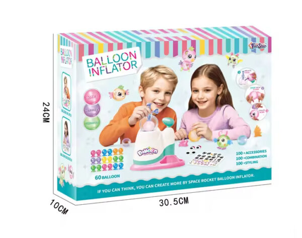 Creative Arts Crafts DIY Plastic Toys for Magic Balloon Inflator Novelty Educational Toys for Unisex Kids and Children - Bild 4