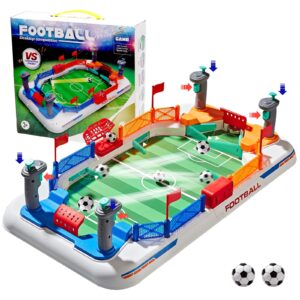 Battle Football Interactive Desktop Mini Soccer Table Game Plastic Interactive Football Field for Kids and Adults
