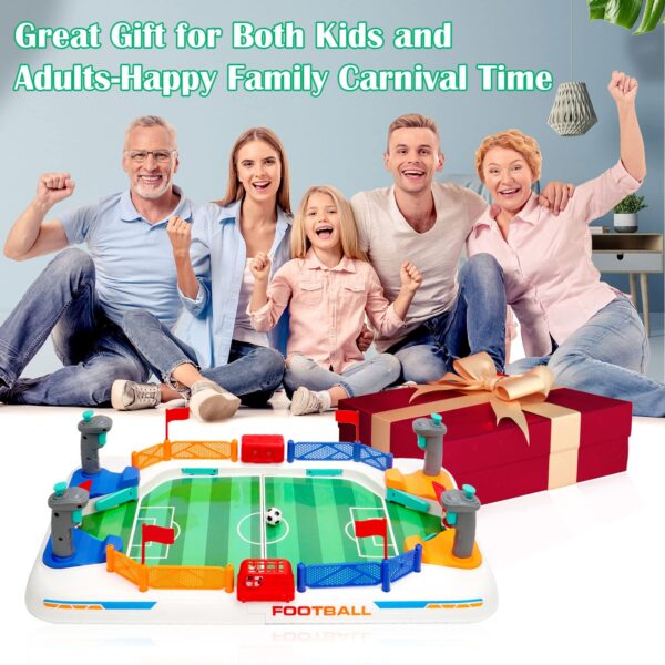 Battle Football Interactive Desktop Mini Soccer Table Game Plastic Interactive Football Field for Kids and Adults - Image 6