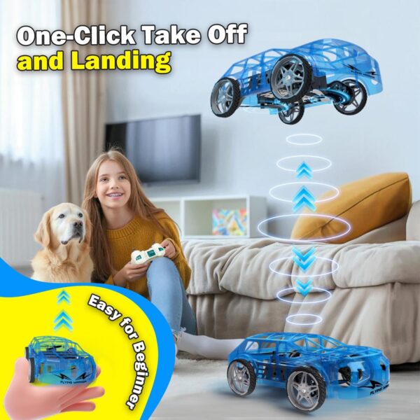 New Remote Control Dual Mode Land and Flight Drone Toy 30 Meters Distance 2 in 1 RC Drone Car Mini RC Drone & Flying Car - Image 6
