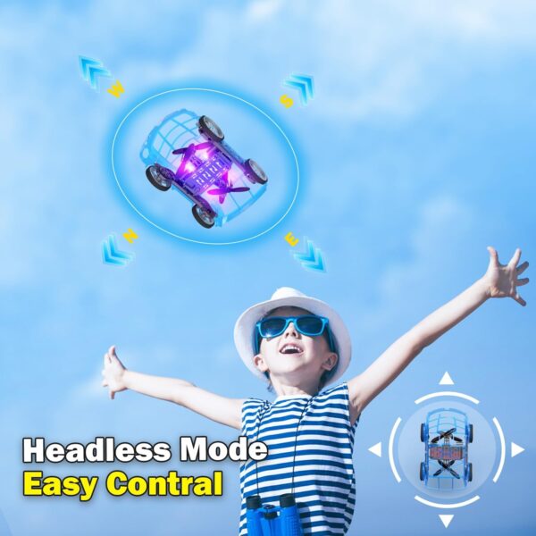 New Remote Control Dual Mode Land and Flight Drone Toy 30 Meters Distance 2 in 1 RC Drone Car Mini RC Drone & Flying Car - Image 4