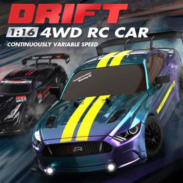 Hot Selling 1:16 RC Drift Car 4WD 30+KM/H Full Proportional High Speed RC Car - Image 9