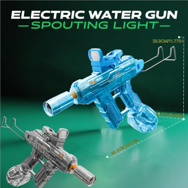 Wholesale Mini Uzi Electronic Automatic Water Pistol Toy Outdoor Shooting Games Rechargeable Automatic Water Gun - 영상 7