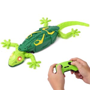 새로운 IR 벽 크롤러 Gecko 충전식 적외선 원격 제어 로봇 장난감 RC 벽 크롤러 Gecko