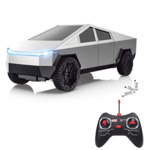 1:24 Cybertruck Pickup Alloy Car Model Diecasts Metal Toy Off-road Vehicles Car Model Simulation Sound and Light Kids Gift