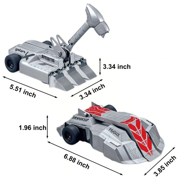 Two-Player Competitive PK Game Remote-Controlled Mini Battle Armored Vehicle Electric Rc Combat Fighting Car - Image 8