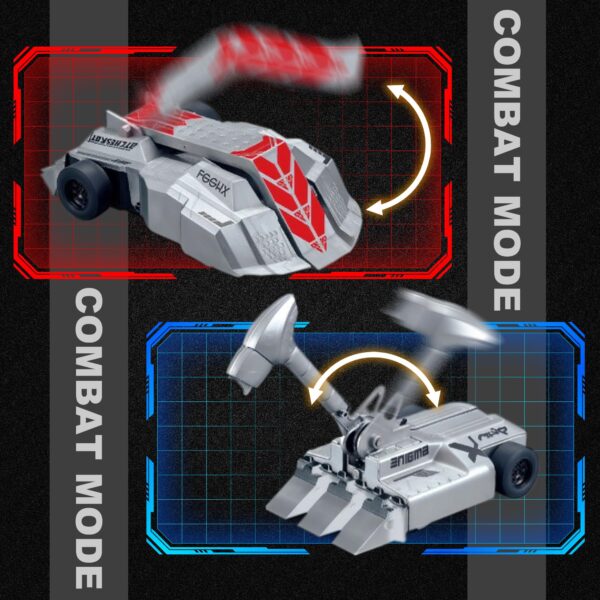 Two-Player Competitive PK Game Remote-Controlled Mini Battle Armored Vehicle Electric Rc Combat Fighting Car - Image 6