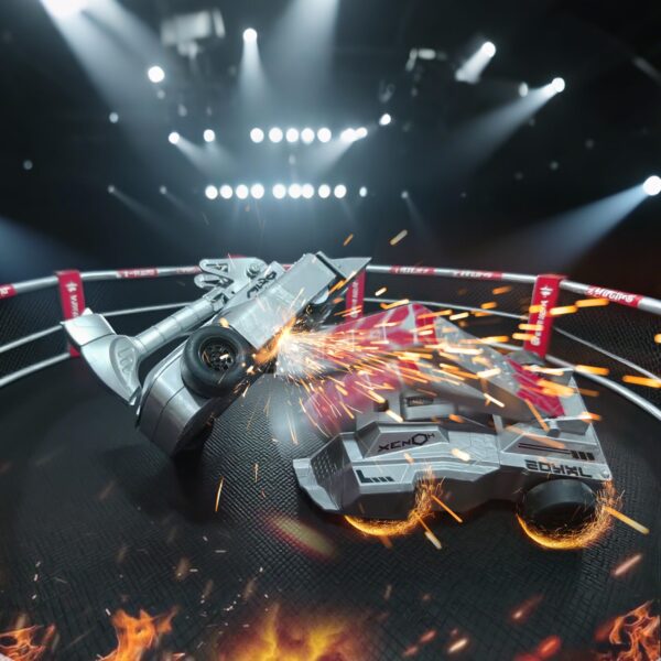 Two-Player Competitive PK Game Remote-Controlled Mini Battle Armored Vehicle Electric Rc Combat Fighting Car - Image 4