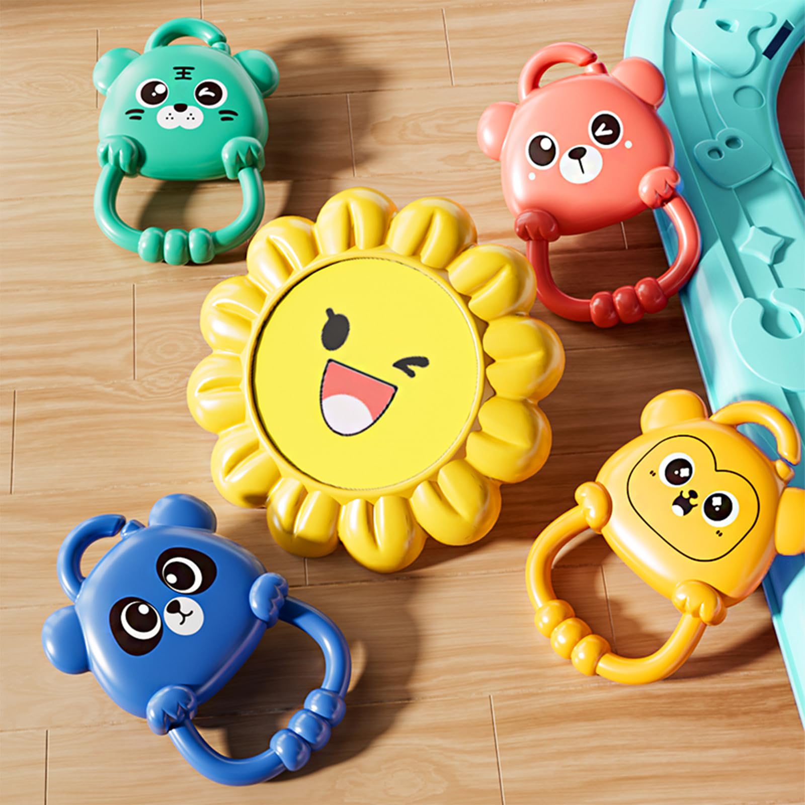 Multi-functional Activity Fitness Play Piano Gym Baby Play Gym Musical Mat Baby Gyms Play Mats - Image 5