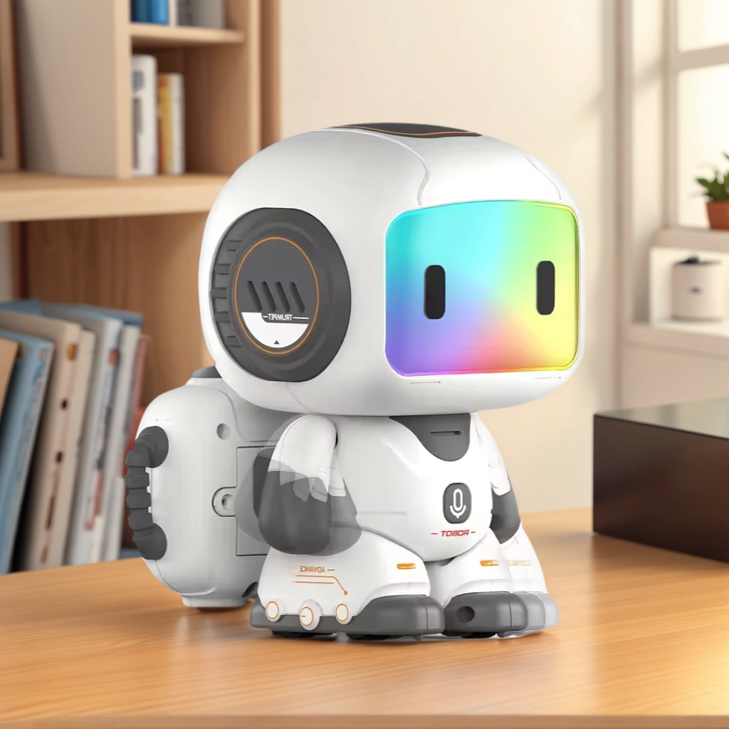 New 2.4GHz Wireless Programming Intelligent Rc Robot Mechanical Walking Dancing Musical Robot with Color Light - 영상 2