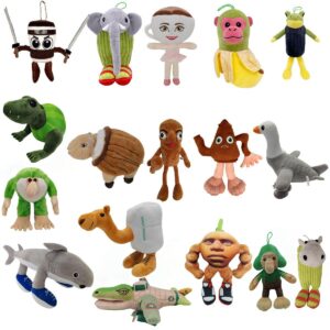 Wholesale Light Up Tung Tung Tung Sahur Plush Toy with LED Lights Bulk Stuffed Toys