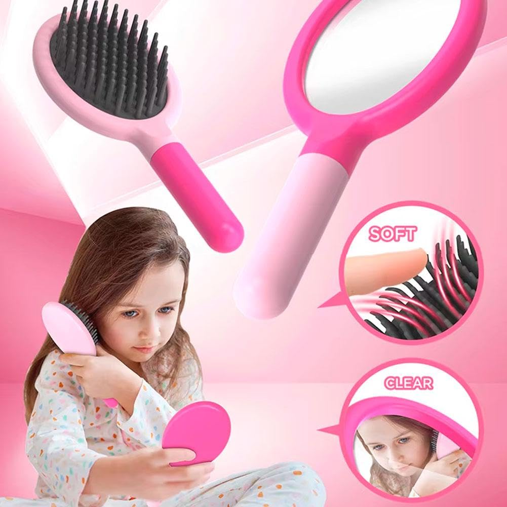 Simulation Dress up Pretend Play Stuling Kit Beauty Fashion Cosmetics Girls Toy Makeup Toys Kid Set - 영상 6