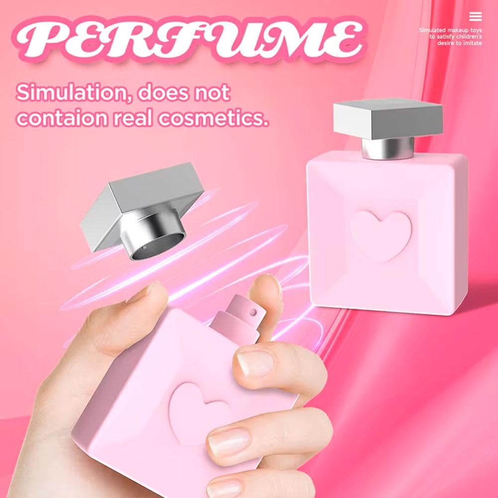 Simulation Dress up Pretend Play Stuling Kit Beauty Fashion Cosmetics Girls Toy Makeup Toys Kid Set - 영상 5