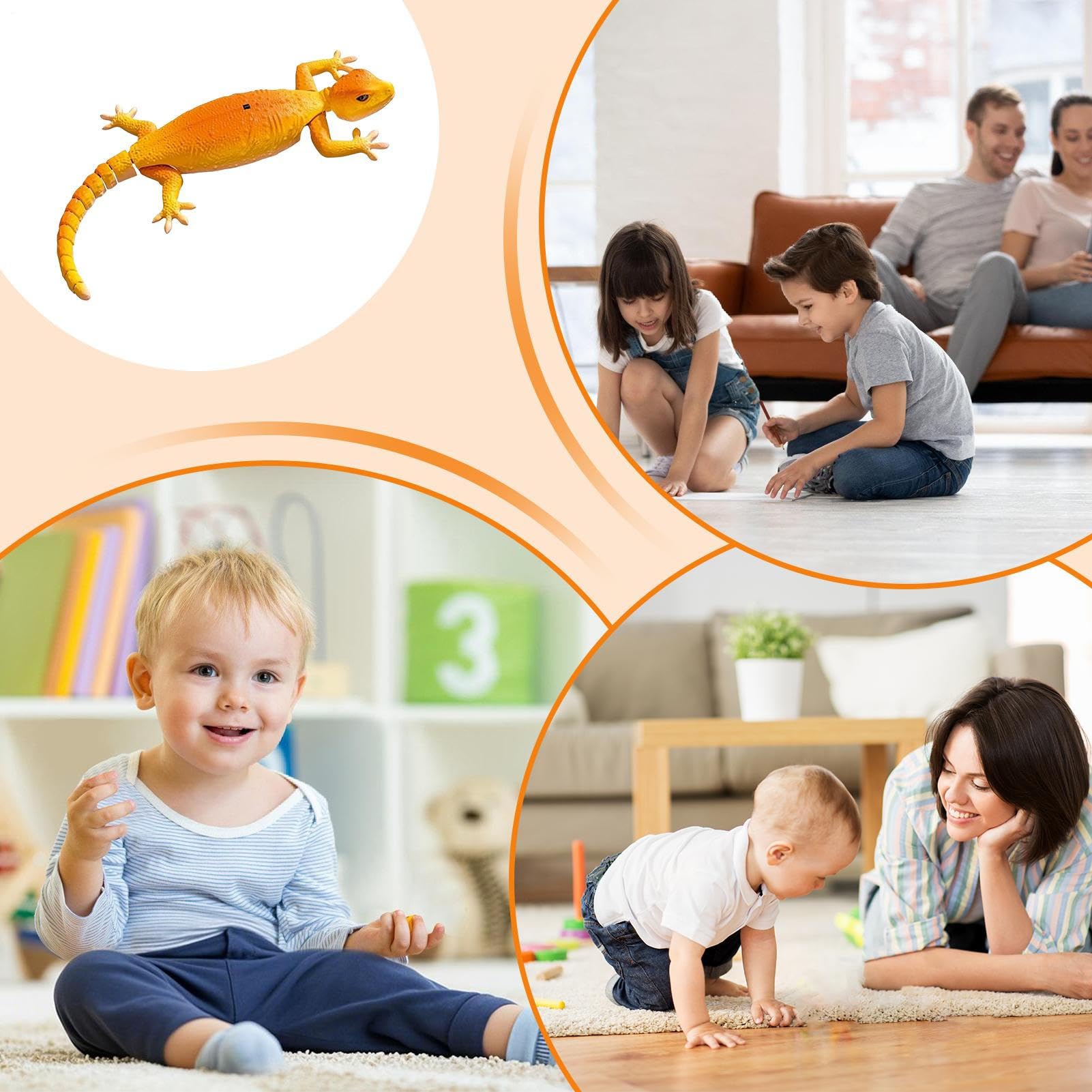Wholesale Wall Crawler Remote Control Gecko Rechargeable Remote Control Robot Kids Toys Climbs up Walls - 영상 7