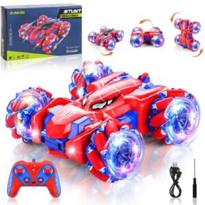 핫 트렌드 제품 4WD 2.4Ghz RC 스턴트 자동차 더블 360° 회전 양면 오프로드 스파이더 어린이를 위한 원격 제어 자동차
