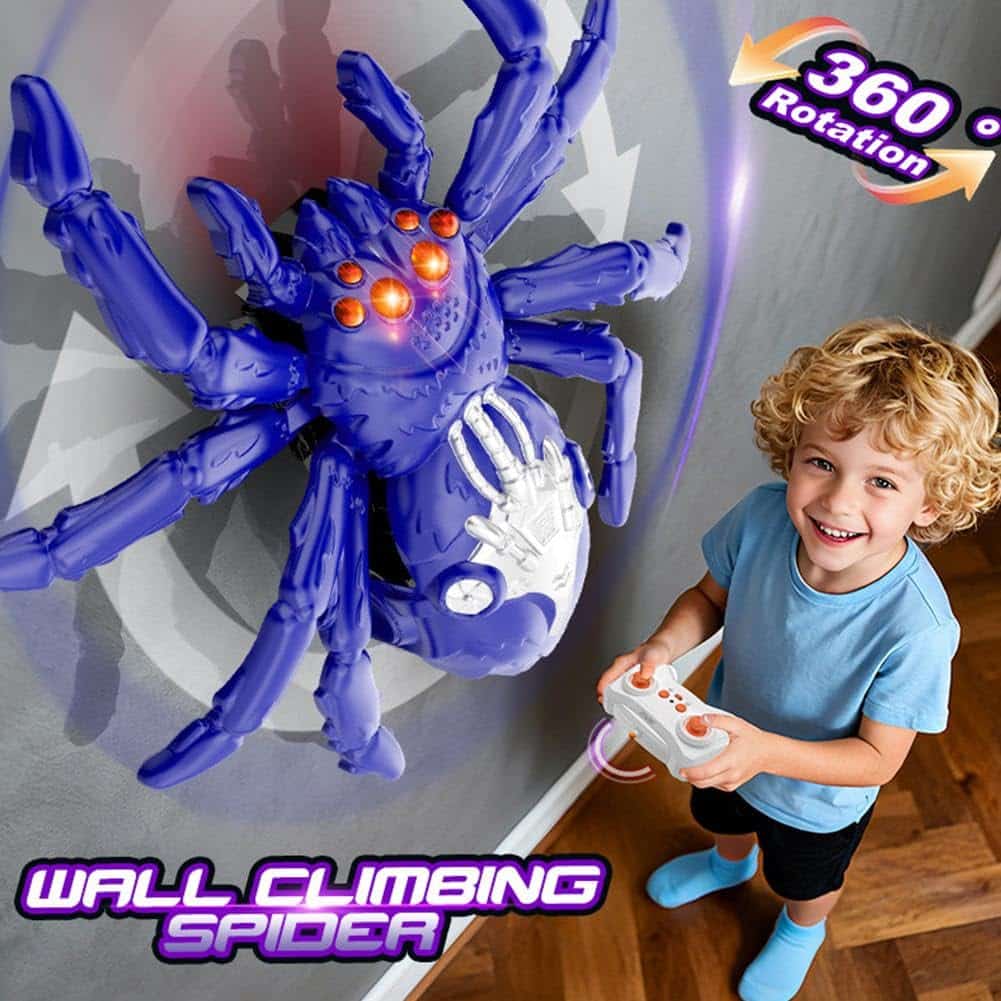 New Realistic Lizard Wall Climbing Spiders Toy Rechargeable Remote Control Robot Kids Toys Wall Climbing Gecko Spiders - Изображение 8