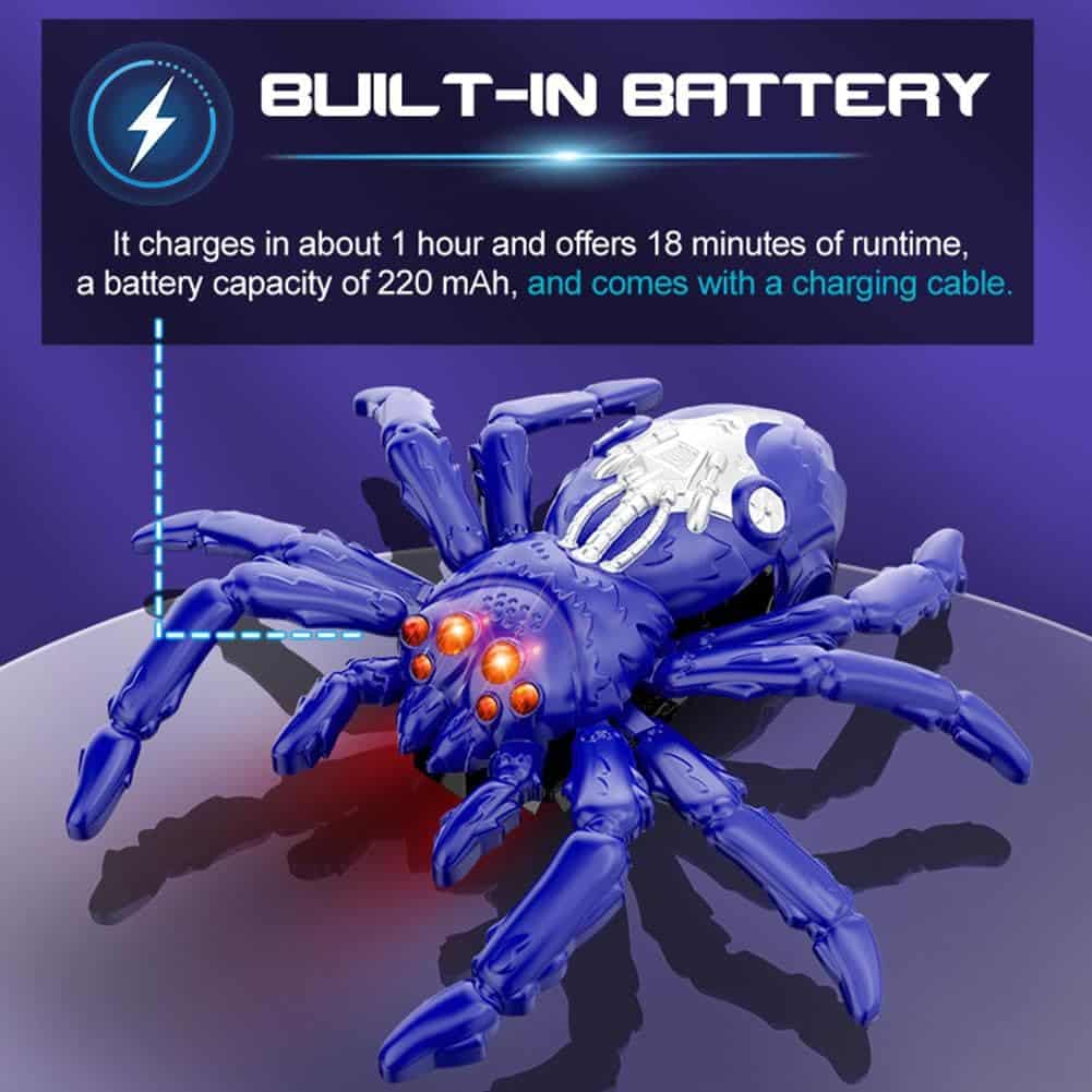 New Realistic Lizard Wall Climbing Spiders Toy Rechargeable Remote Control Robot Kids Toys Wall Climbing Gecko Spiders - Изображение 4