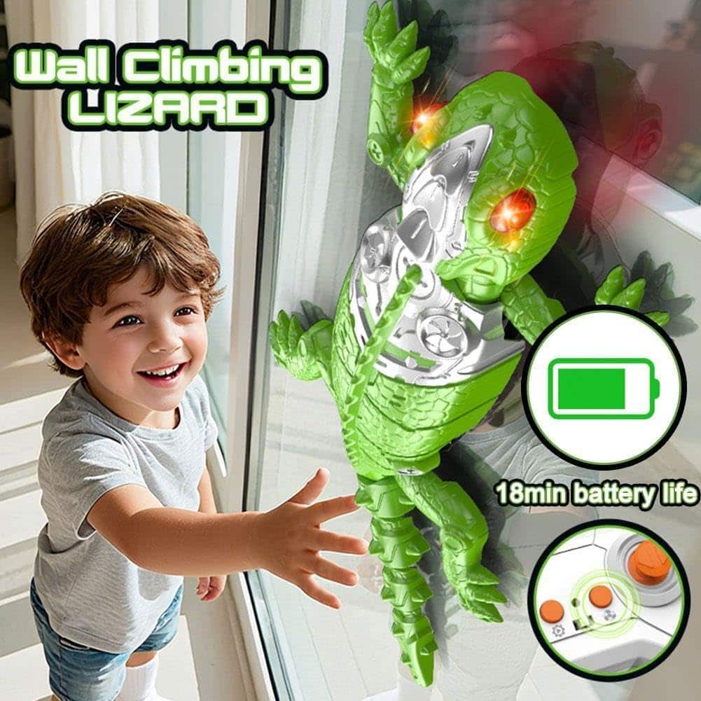 Electric Rechargeable Remote Control Animal Wall Climbing Lizard Rc Wall Crawler Gecko Prank Toys - Изображение 6