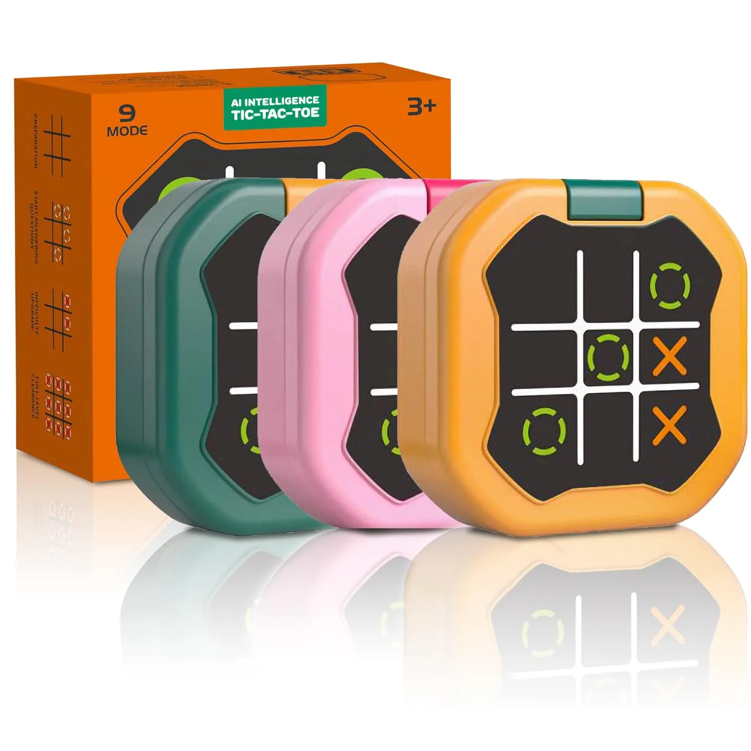 New Puzzles Portable Handheld Games Electronic Tic Tac Toe Game for Educational Memory Growth - Image 4