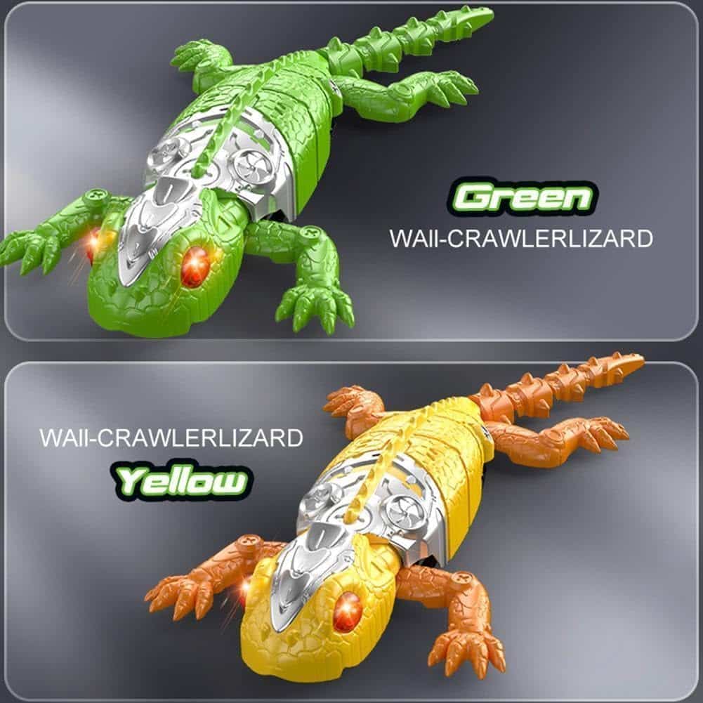 Electric Rechargeable Remote Control Animal Wall Climbing Lizard Rc Wall Crawler Gecko Prank Toys - Изображение 2