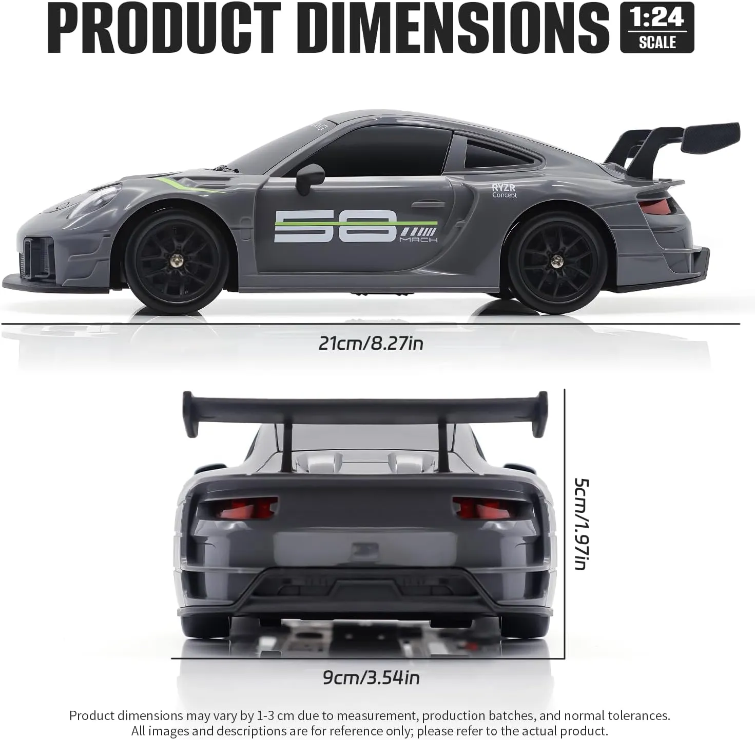 1 24 Scale 4WD 2 4GHz High Speed 20KMH LED Linkage Light Set Indoor Mini Electric Racing Full Remote Control Drift RC Car - Image 8