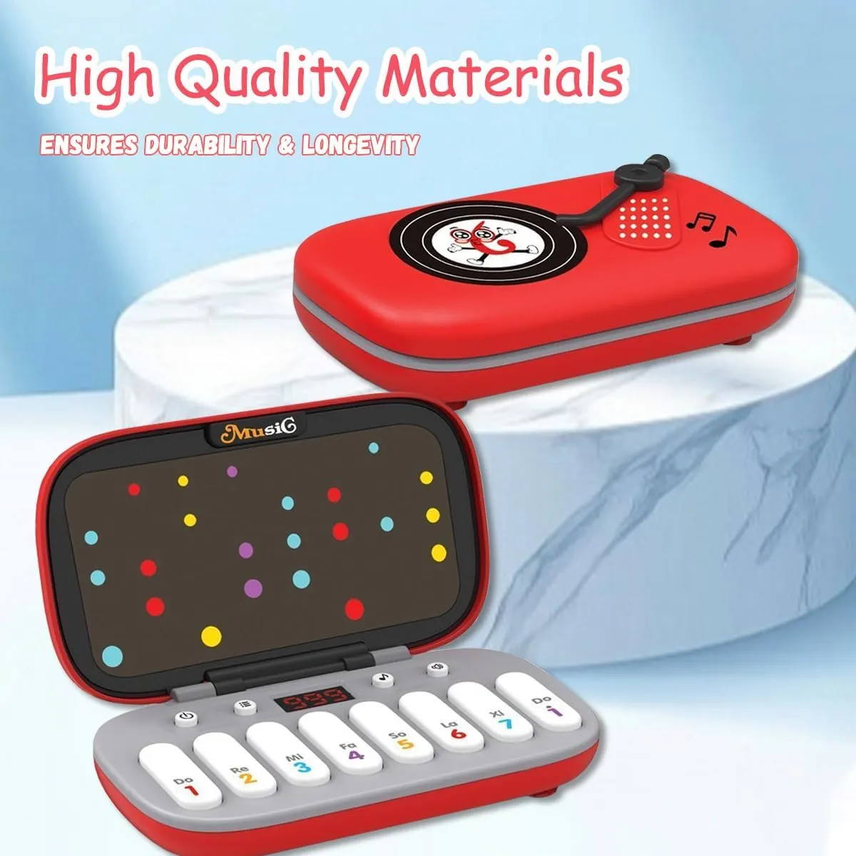 Handheld Electronic Reaction Training Family Tabletop Game Children Portable Interactive Rhythm Master Educational Music Toy - Image 5