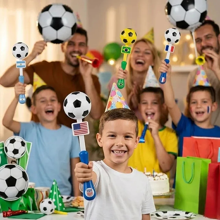 Vibrant Handheld National Team Flag Design Fan Gear Props for World Cup Matches Soccer Noisemaker Cheering Sticks - Image 4