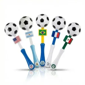 Vibrant Handheld National Team Flag Design Fan Gear Props for World Cup Matches Soccer Noisemaker Cheering Sticks