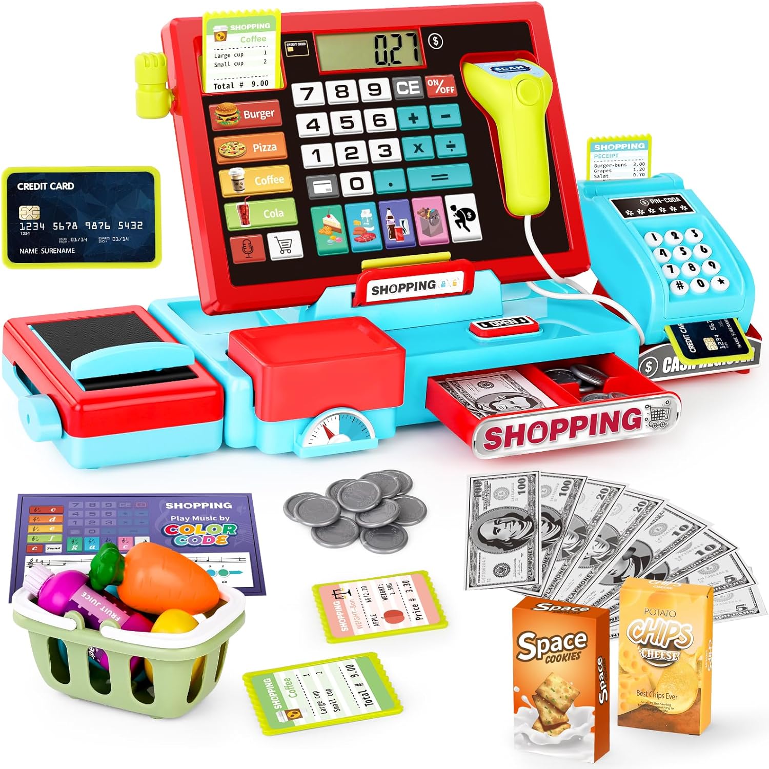 Supermarket Cash Register Toy