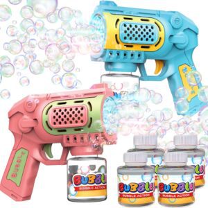 LuluFamily automatic electric bubble gun wholesale for kids boys girls。