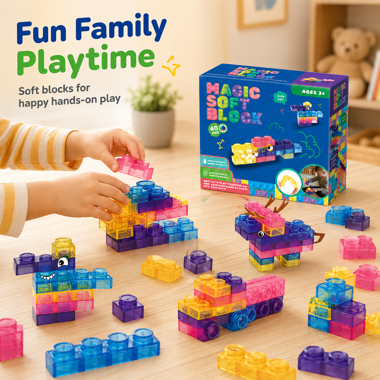 Wholesale Soft Building Blocks for Toddlers - Imagen 7