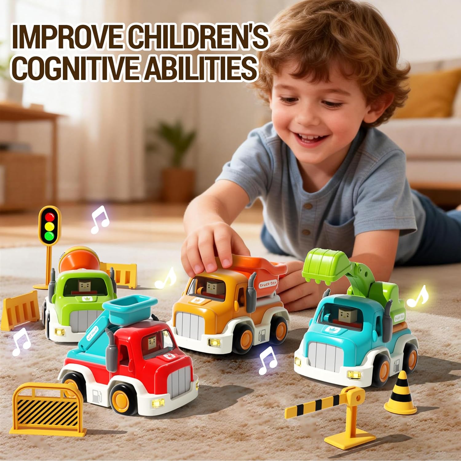 Wholesale Friction Truck Toy Set - Image 5
